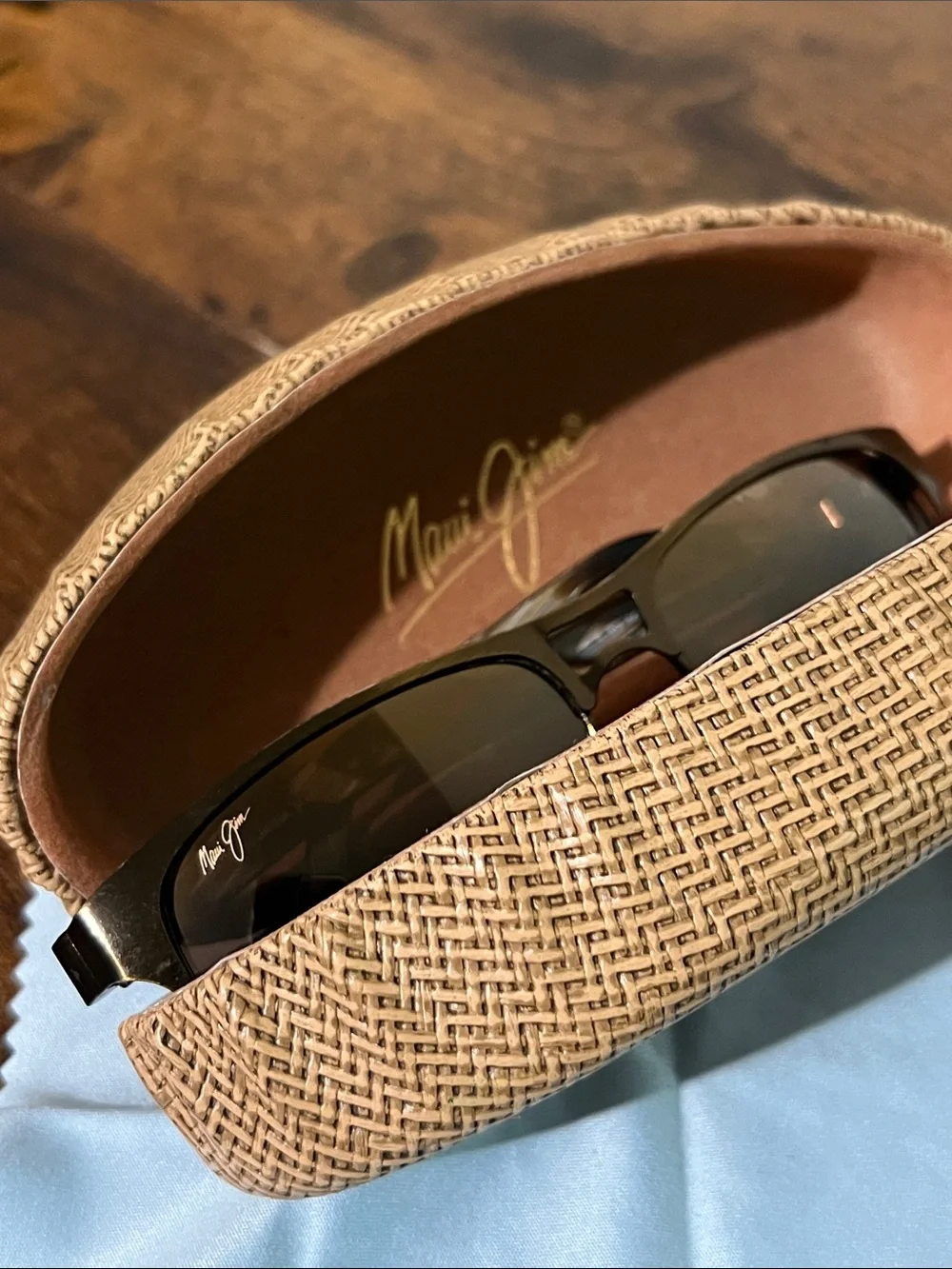 Men’s Maui Jim MJ 296-20A 57[]Brown Frame with Brown Polarized Lenses Sunglasses
